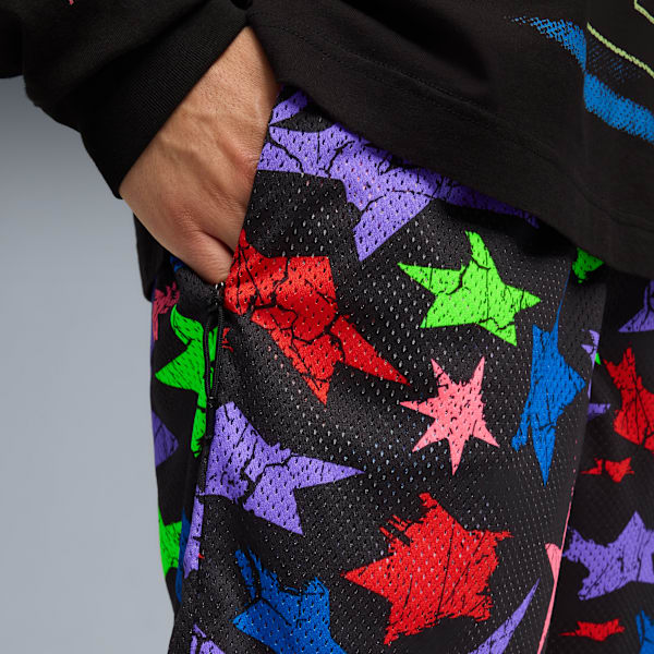 LaMelo Star Vision 7" Shorts Men, PUMA Black-AOP, extralarge-GBR